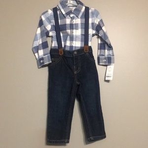 Carter’s suspender outfit